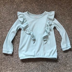 Teal sparkle sweater